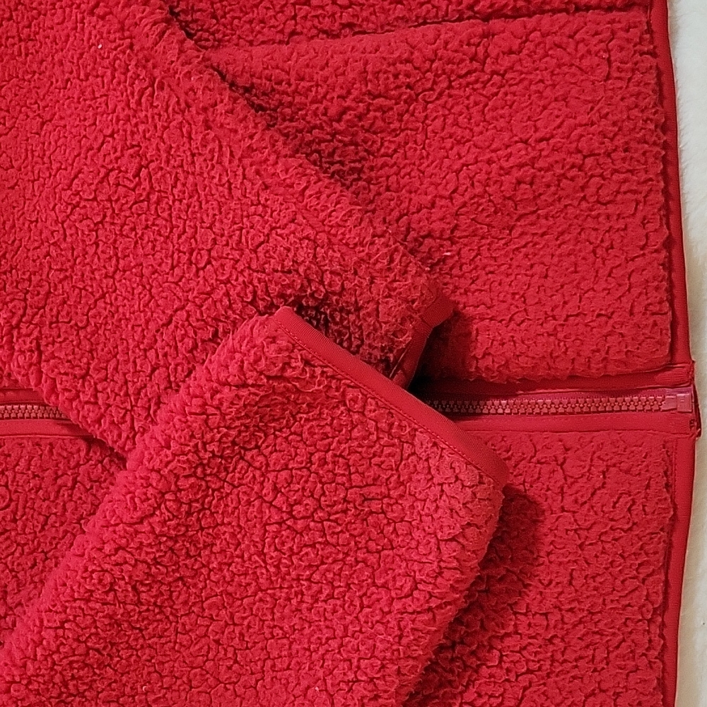 JF RED TEDDY JACKET XL - Picture 5 of 12